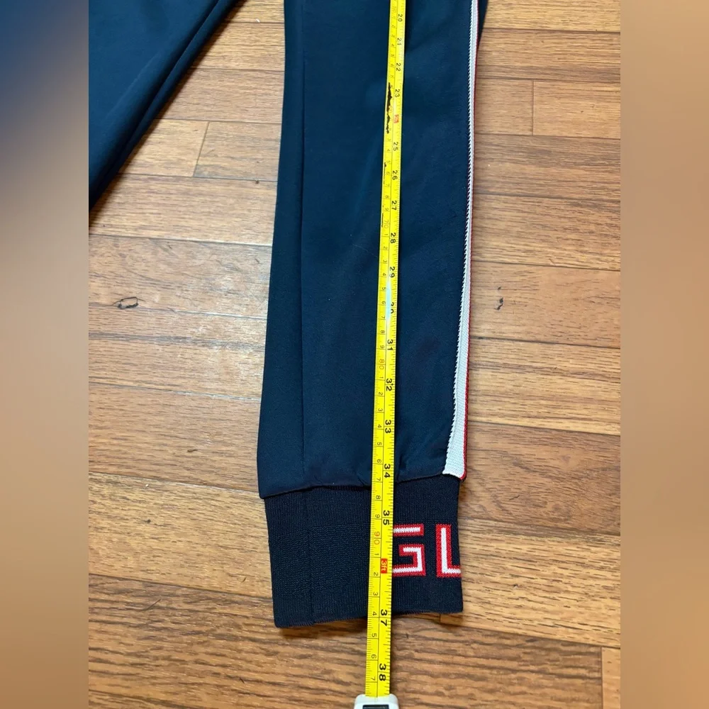 Gucci gucci side logo knit casual pants